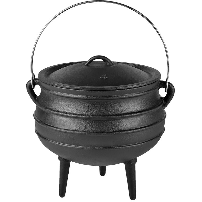 Horno holandés Dutch Oven de hierro fundido 8L Barbacoa Levantador de tapa olla de hierro fundido Hervidor de fuego BBQ barato