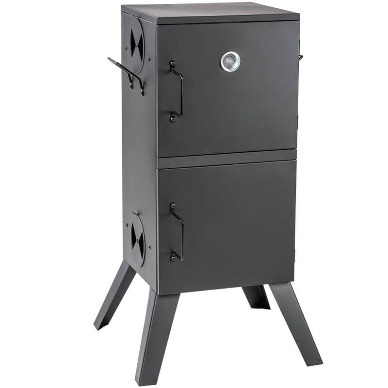 Horno para ahumar con indicador de temperatura - horno ahumador de acero