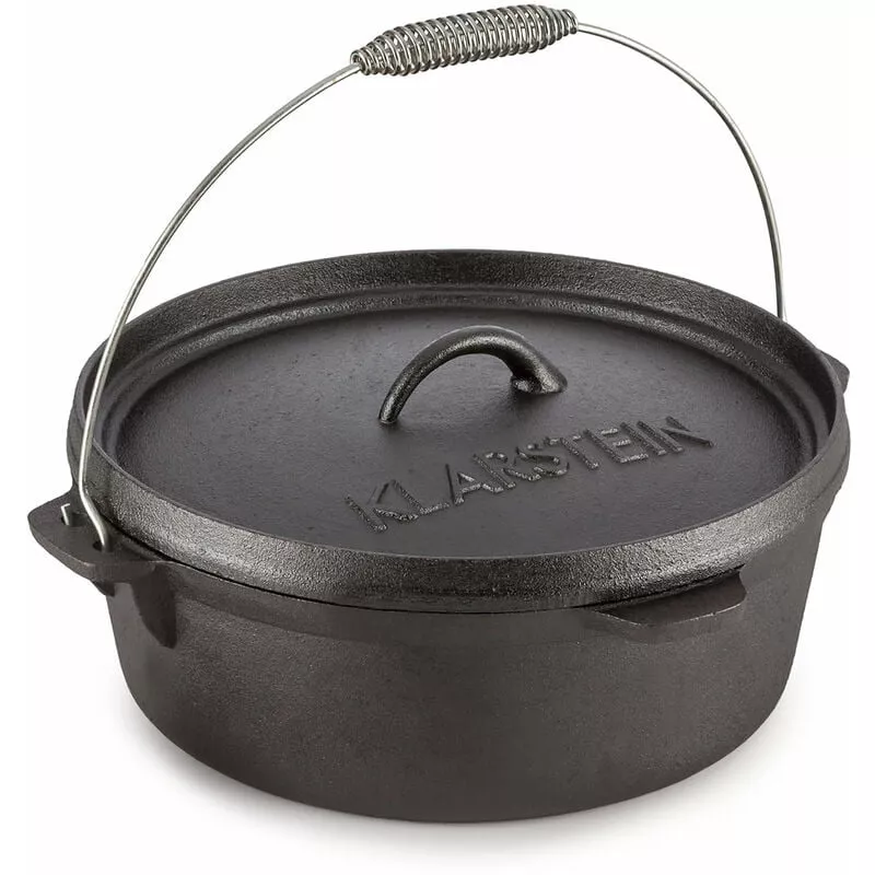 Hotrod 60 Olla De Hierro Olla De Bbq 6 Qt / 5,7 L Hierro Fundido Negro En Oferta Hotrod 60 Olla De Hierro Olla De Bbq 6 Qt / 5