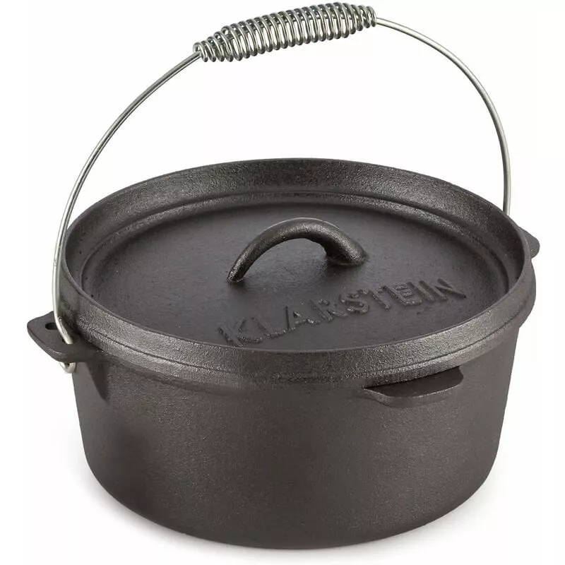Hotrod 85 Olla De Hierro Olla De Bbq 9 Qt / 8,5 L Hierro Fundido Negro En Oferta Hotrod 85 Olla De Hierro Olla De Bbq 9 Qt / 8