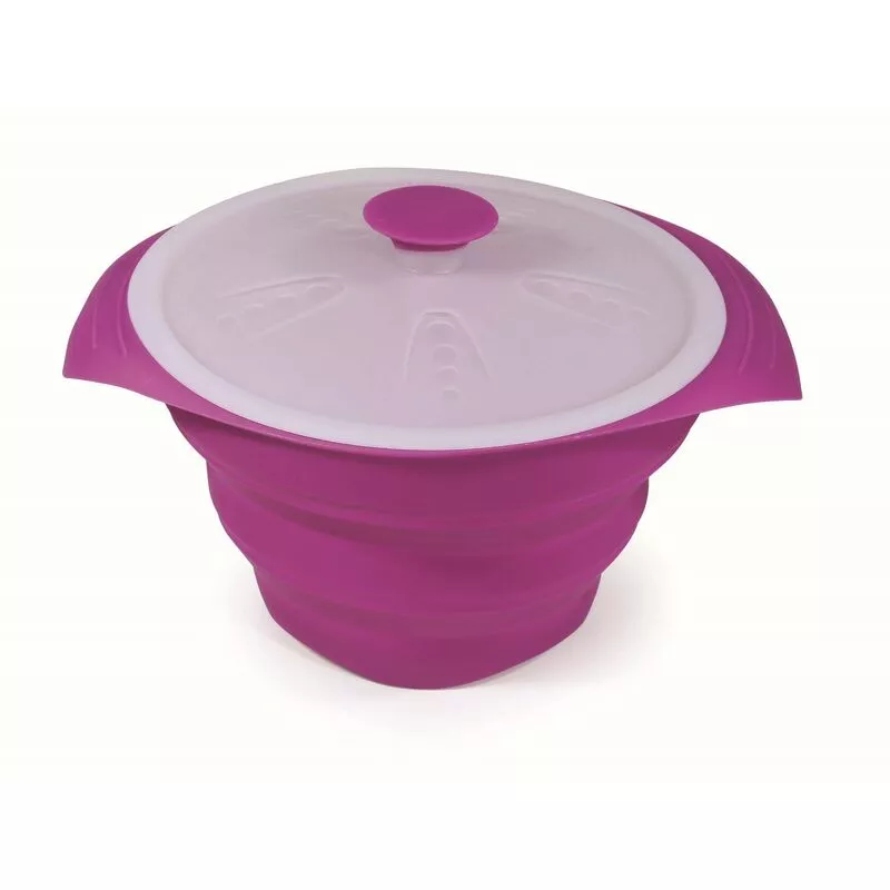 IMF - Flanero plegable silicona + tapa 18 cm barato