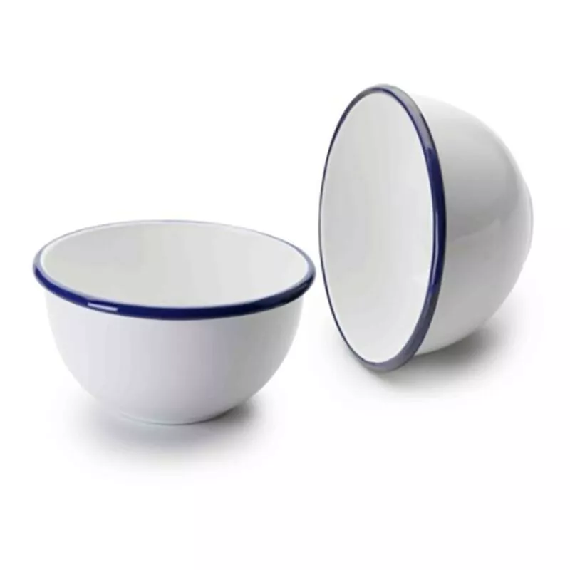 Ibili - Bol Cocina Redondo 14Cm Acero Esmaltado Blanco barato