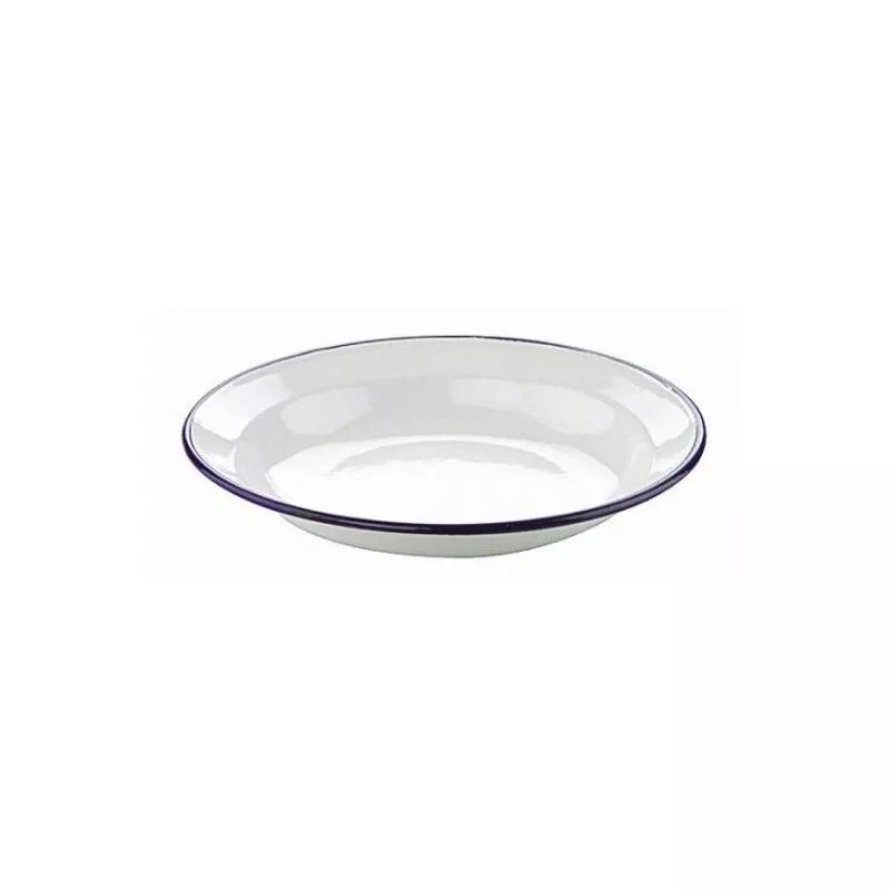 Ibili - Plato Mesa Hondo 22Cm Blanco Acero Esmaltado barato