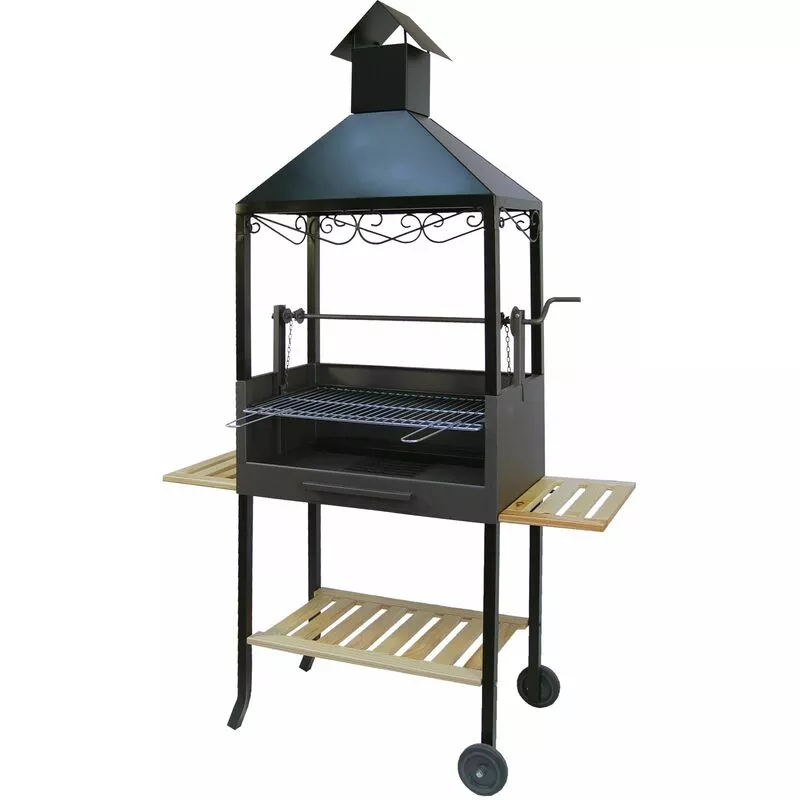 Imex El Zorro - Barbacoa Chimenea Completo Con Bandejas De Madera En Oferta Imex El Zorro - Barbacoa Chimenea Completo Con Bandejas De Madera Barato