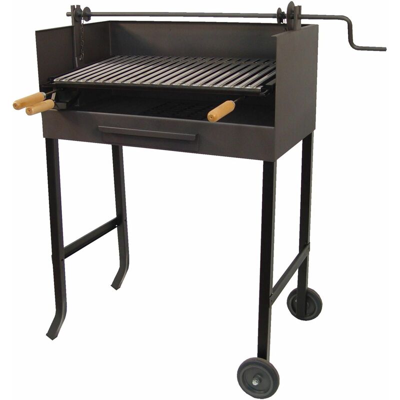 Imex El Zorro - Barbacoa con Elevador y Parrilla Inox 61x40x107 barato