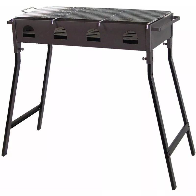 Imex El Zorro - Barbacoa con Parrilla Cincada para leña y carbón 34x34x60 barato