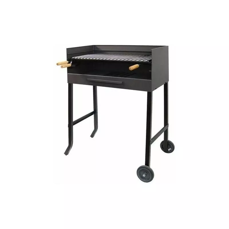 Imex El Zorro - Barbacoa Con Ruedas Y Parrilla De Acero Inox 61X40X101 En Oferta Imex El Zorro - Barbacoa Con Ruedas Y Parrilla De Acero Inox 61X40X101 Barato