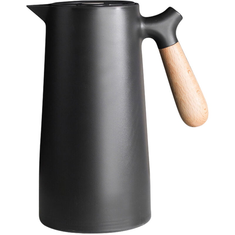 Jarra de cafe termica grande Termo de doble pared Revestimiento de vidrio para el hogar Cafetera Olla de aislamiento para el hogar Jarras de vacio barato