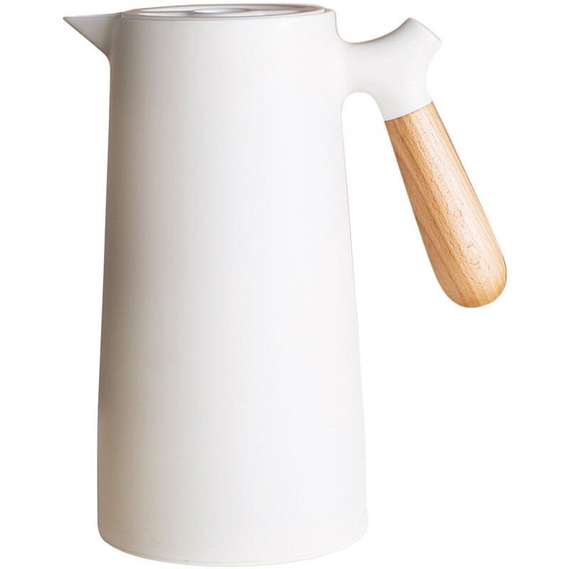 Jarra de cafe termica grande Termo de doble pared Revestimiento de vidrio para el hogar Cafetera Olla de aislamiento para el hogar Jarras de vacio barato