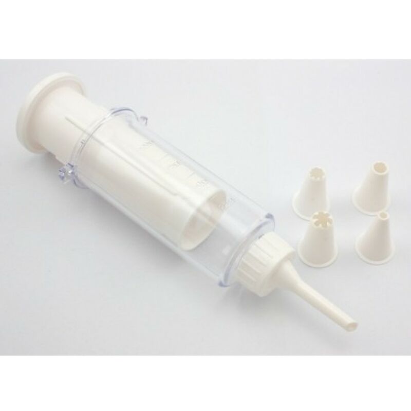 Jeringa respost decorar 5 boquillas - Fackelmann barato