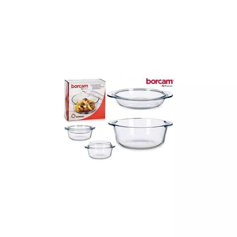 Juego De 2 Cacerolas De Cocina De Vidrio Borcam Para Horno Y Microondas. Aptas Para Nevera Y Congelador En Oferta Juego De 2 Cacerolas De Cocina De Vidrio Borcam Para Horno Y Microondas. Aptas Para Nevera Y Congelador Barato