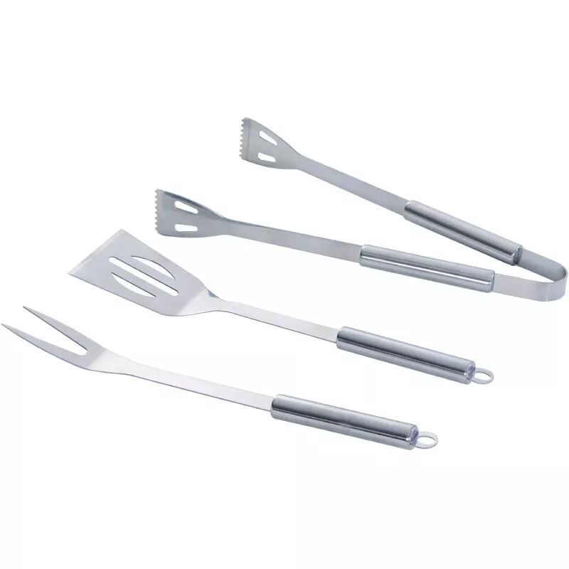 Juego De 3 Accesorios Para Barbacoa Con Estuche | Hierro En Oferta Juego De 3 Accesorios Para Barbacoa Con Estuche | Hierro Barato