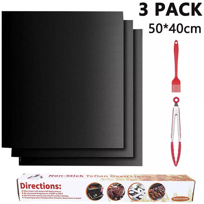 Juego De 3 Alfombrillas Para Parrilla De Barbacoa Alfombrillas De Parrilla Antiadherentes Reutilizables Para Uso Antiadherente En Parrillas En Oferta Juego De 3 Alfombrillas Para Parrilla De Barbacoa Alfombrillas De Parrilla Antiadherentes Reutilizables Para Uso Antiadherente En Parrillas Barato