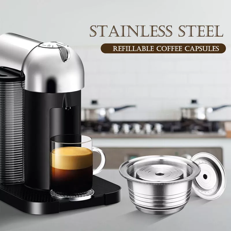Juego De Cofre De Capsula De Cafe Recargable Reutilizable En Oferta Juego De Cofre De Capsula De Cafe Recargable Reutilizable Barato