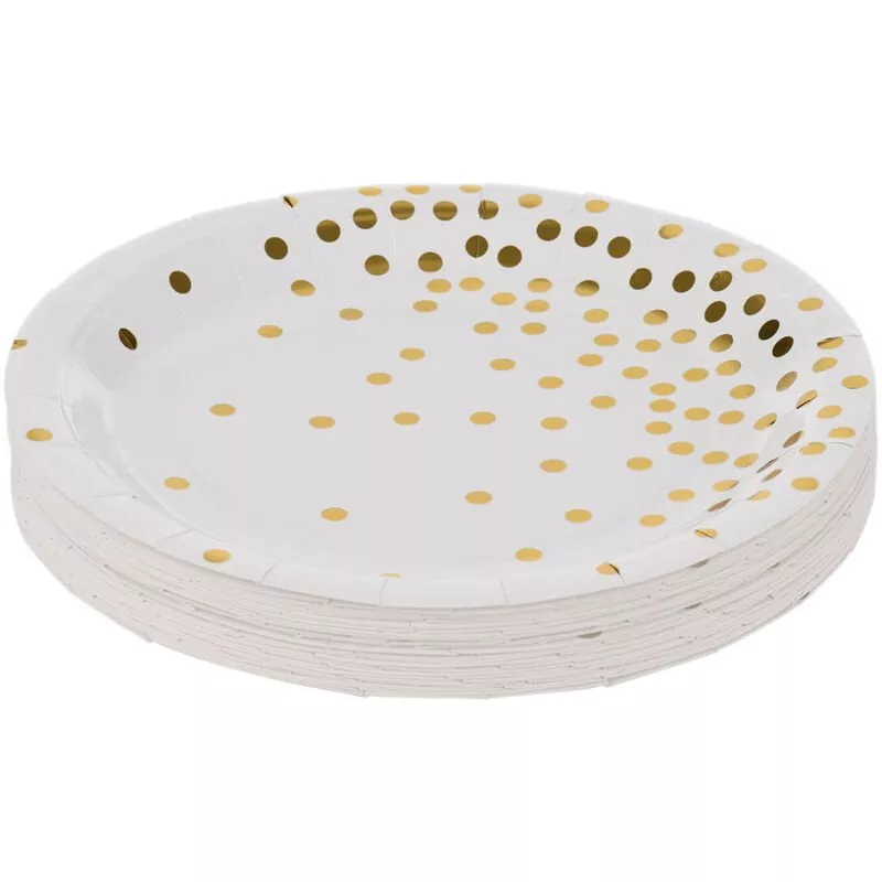 Juego de cubiertos de papel