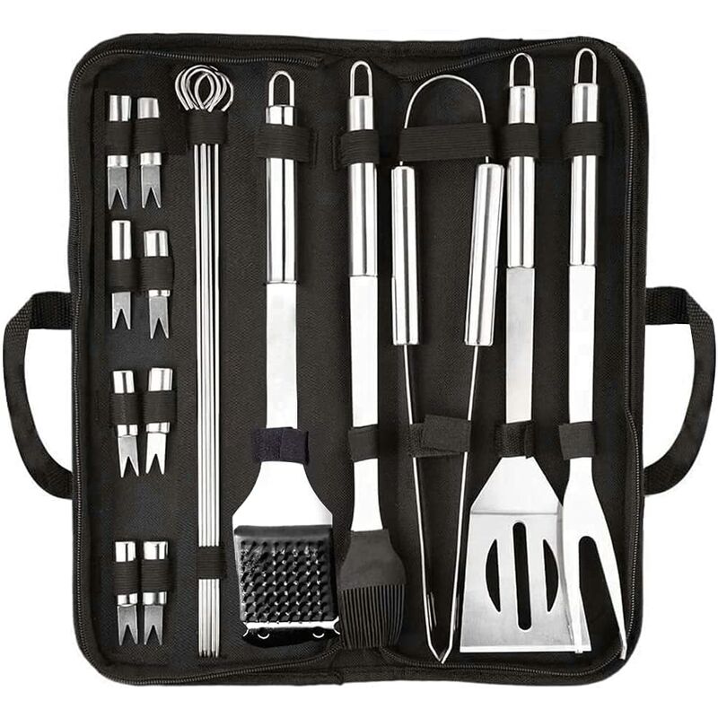 Juego de cubiertos para parrilla