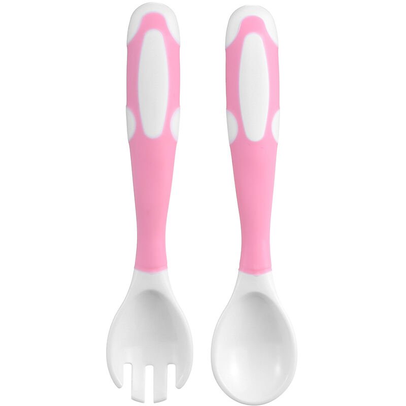 Juego de cuchara y tenedor para bebe
