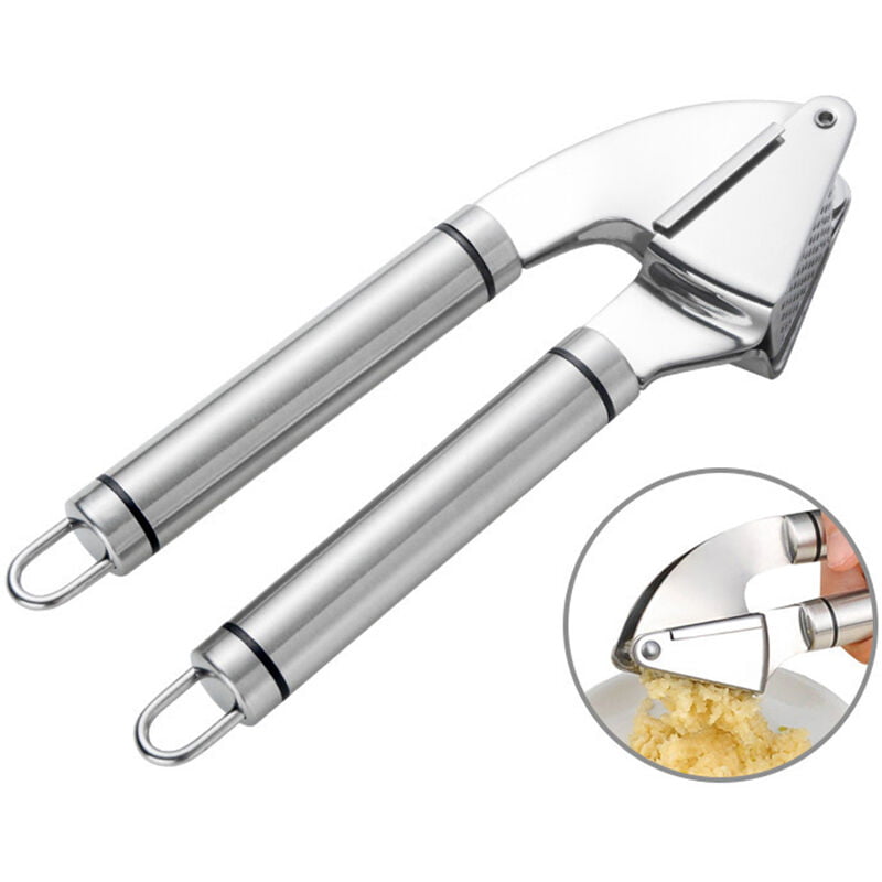 Juego de pelador de prensa de ajo