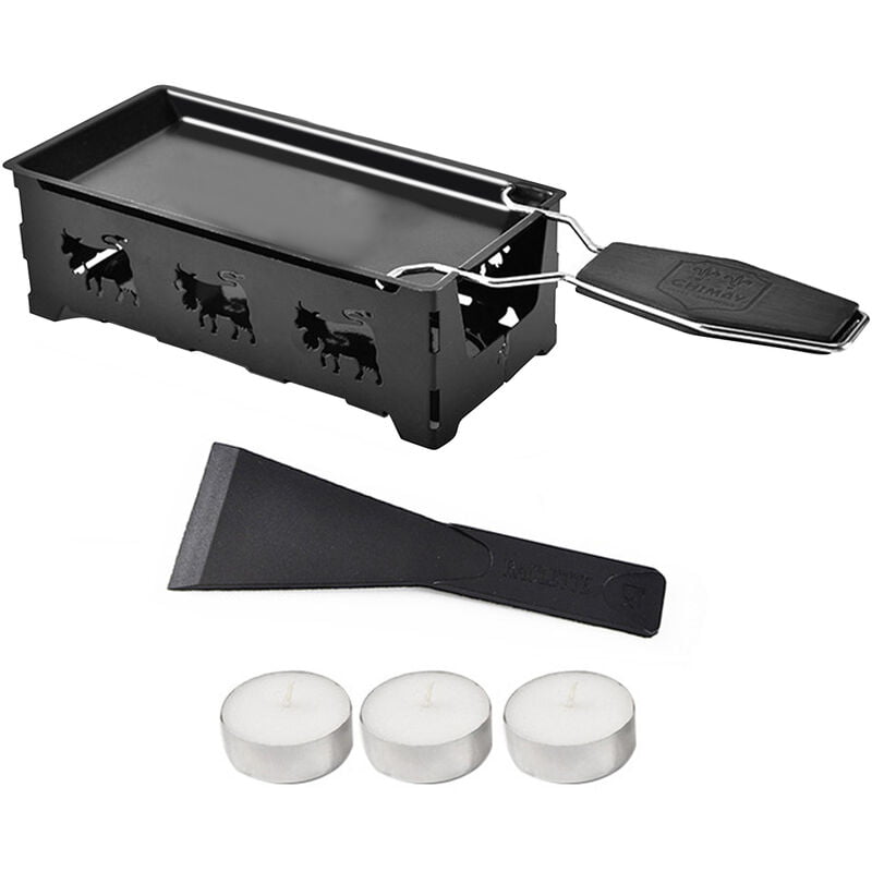 Juego de raclette para queso