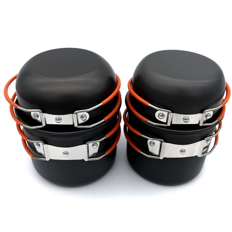 Juego de utensilios de cocina para acampar