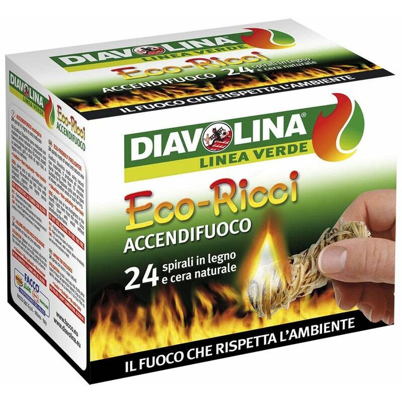 Kekai - Pastillas De Encendido Eco Ricci Ecologicas de Leña Y Ceras Naturales Para Grill 24 unidades - KT0563 barato
