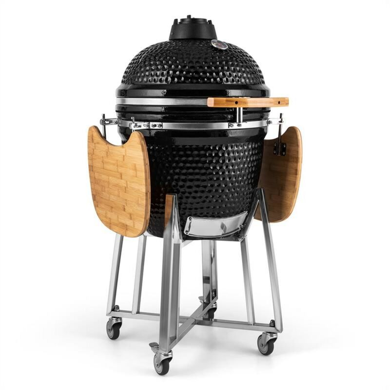 Kingsize Barbacoa Kamado de cerámica 21' Ahumador Acero inox barato