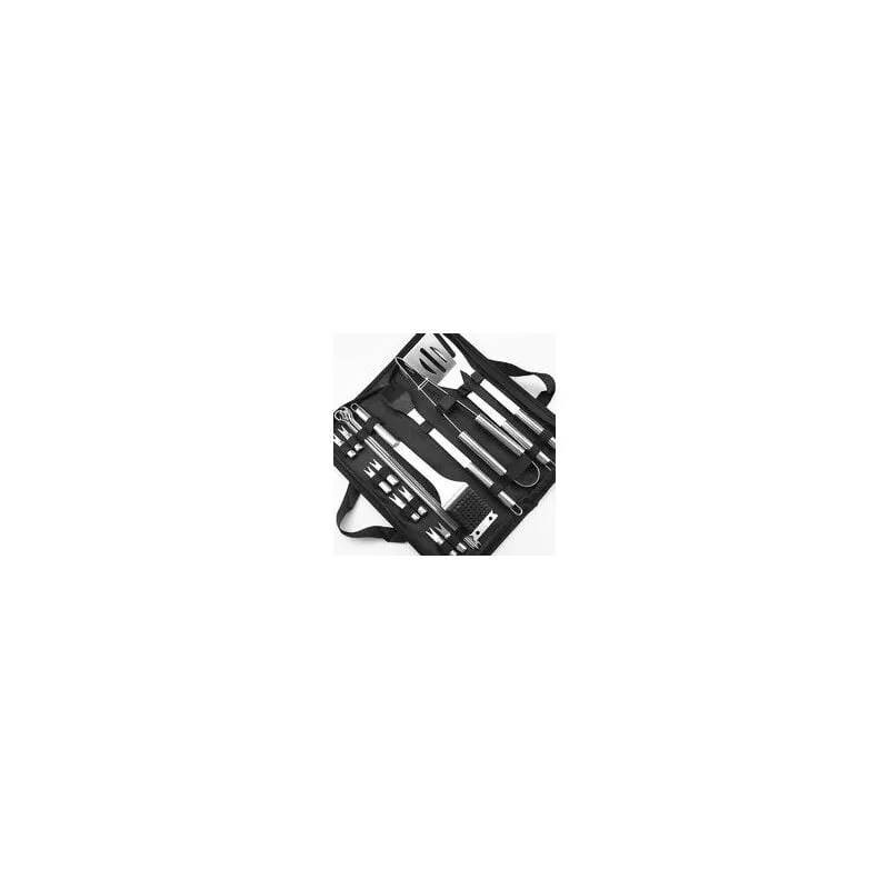 Kit De Barbacoa Portátil De 21 Piezas, Kit De Utensilios De Barbacoa De Acero Inoxidable, Accesorio Para Barbacoa Al Aire Libre Para Jardín, En Oferta Kit De Barbacoa Portátil De 21 Piezas