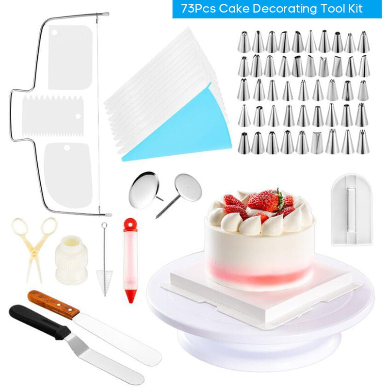 Kit de herramientas de decoracion de pasteles de 73 Uds.