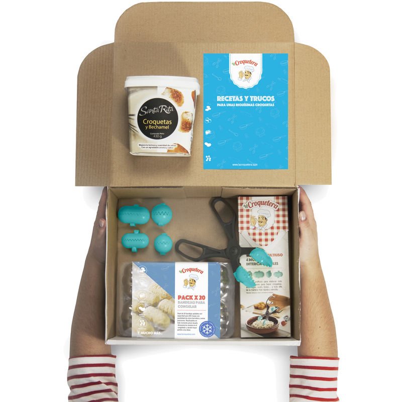 Kit iniciación color turquesa : patentado y fabricado en España - La Croquetera barato