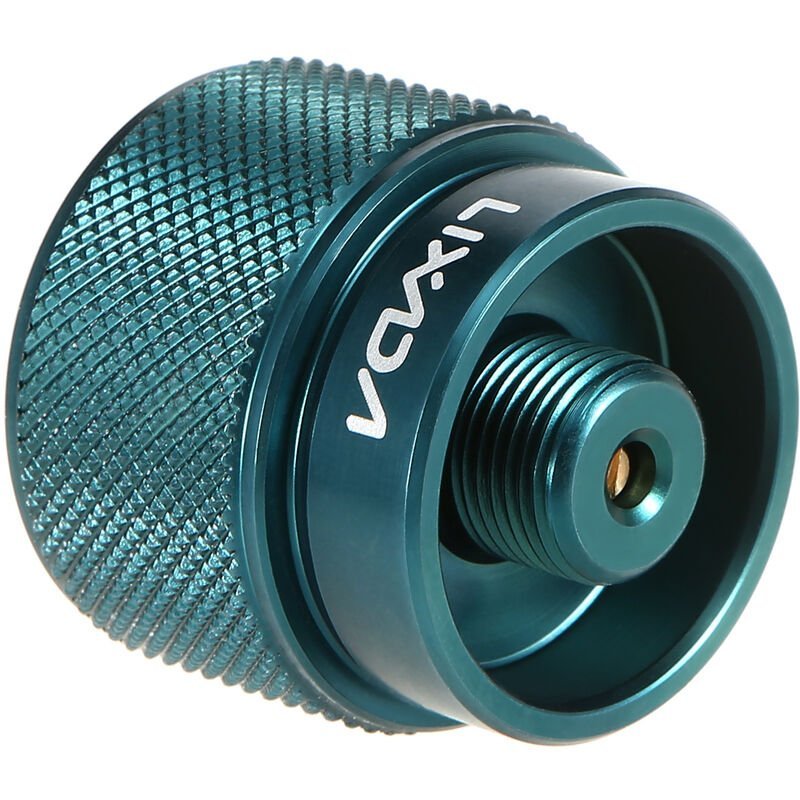 LPG Adaptador de cabezal de recipiente 1L Camping al aire libre Propano Entrada de tanque pequeno EN417 Salida de valvula Lindal