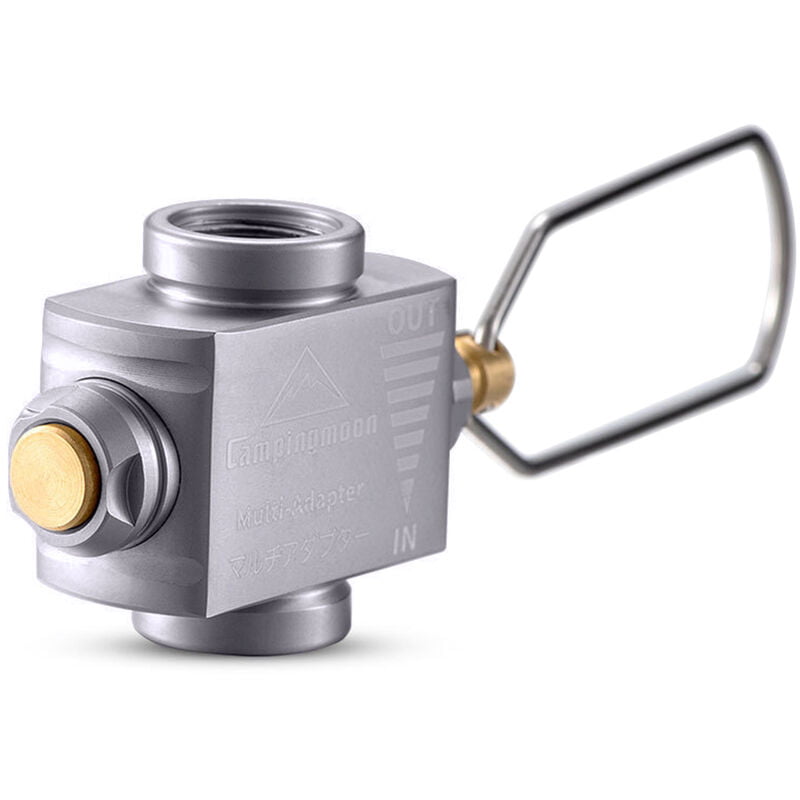 La valvula del tanque adaptador de conversion de ahorro de gas Gas Plus convertidor Shifter Refill plana Adaptador de camping gas