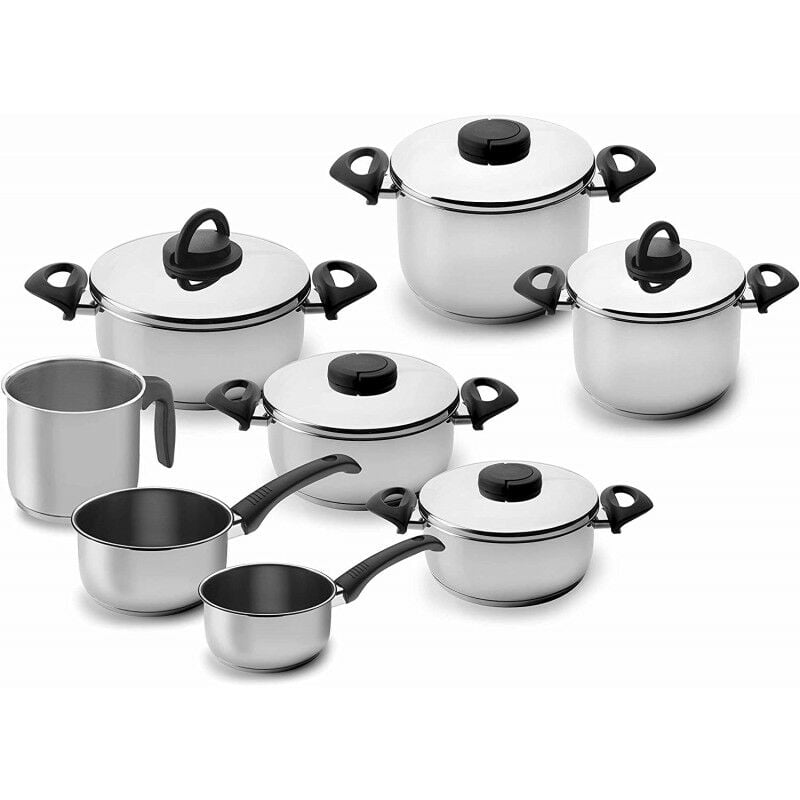 Lacor - 85122 - Olla con Tapa Estudio 22 Inox barato