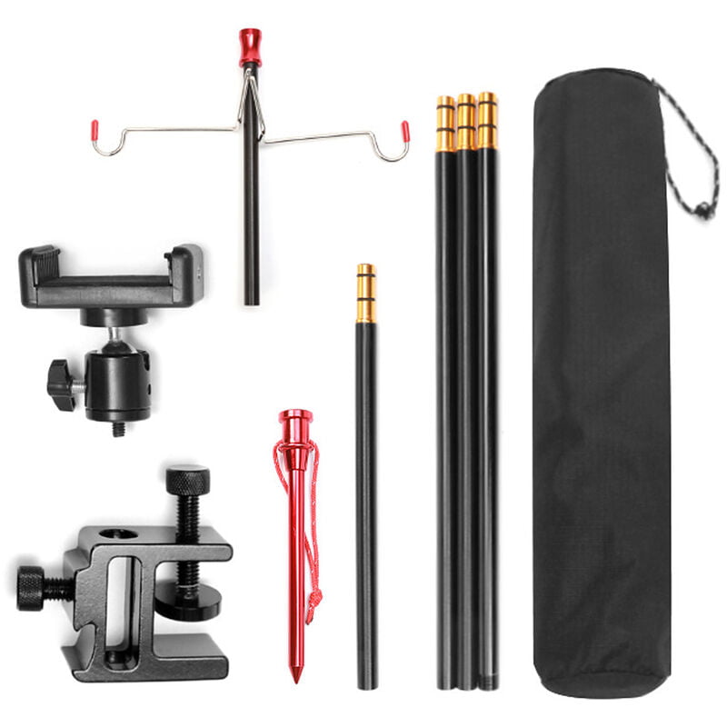 Lampara de pie de linterna desmontable