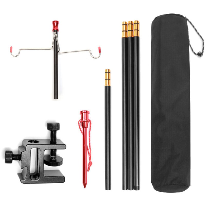 Lampara de pie de linterna desmontable