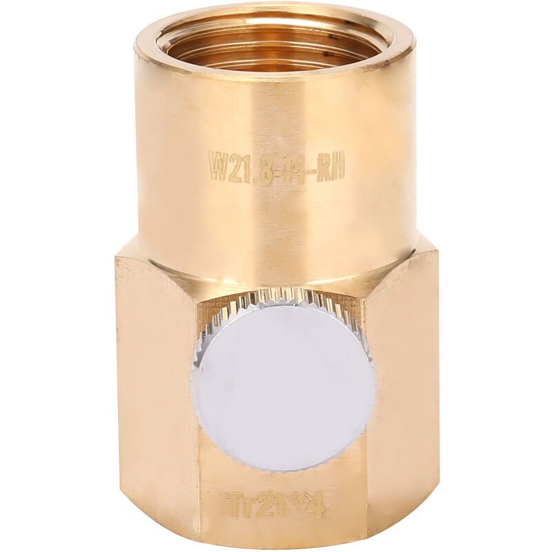 Laton Botella de Hogares de CO2 Cilindro adaptador de conector Sodawater Transformada de valvulas