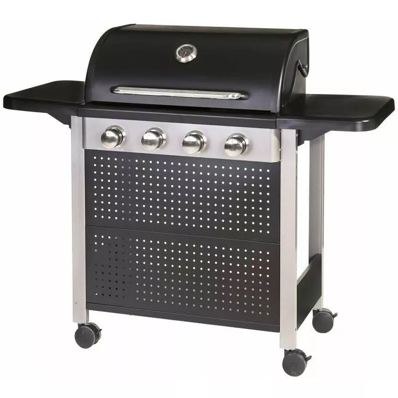 Ldk Garden - Barbacoa Gas 4 Quemadores Birgitt Acero 52 X 136 X 110 Cm barato