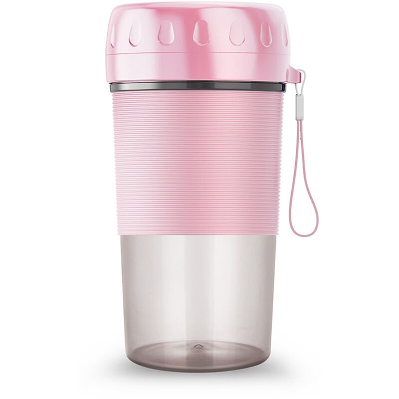 Licuadora de taza exprimidora portatil para batidos y batidos Maquina mezcladora de frutas de 300 ml Taza desmontable recargable por USB para viajes barato