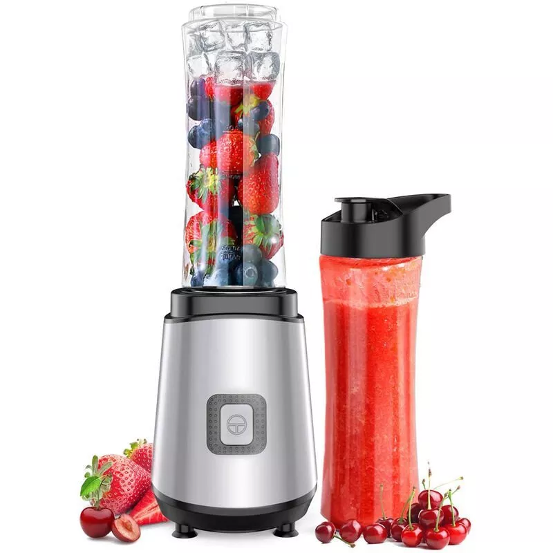 Licuadora Para Batidos Y Licuados 400W Juice Maker Con 2 Botellas De Viaje Tritan Mini Licuadora Portatil En Oferta Licuadora Para Batidos Y Licuados 400W Juice Maker Con 2 Botellas De Viaje Tritan Mini Licuadora Portatil Barato