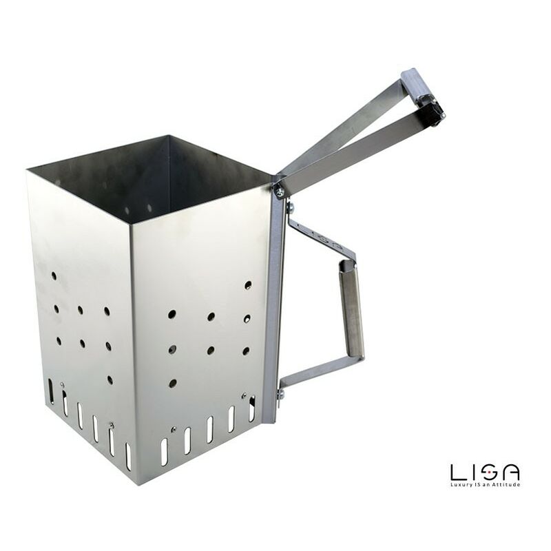 Light up Charcoal Grisù cómodo y práctico cm 21x 21 x 31 h barato