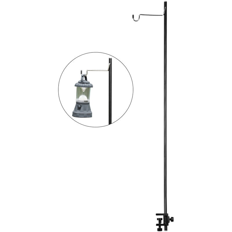 Linterna desmontable del soporte del tripode de la lampara lampara que acampa soporte de la lampara portatil accesorio que acampa