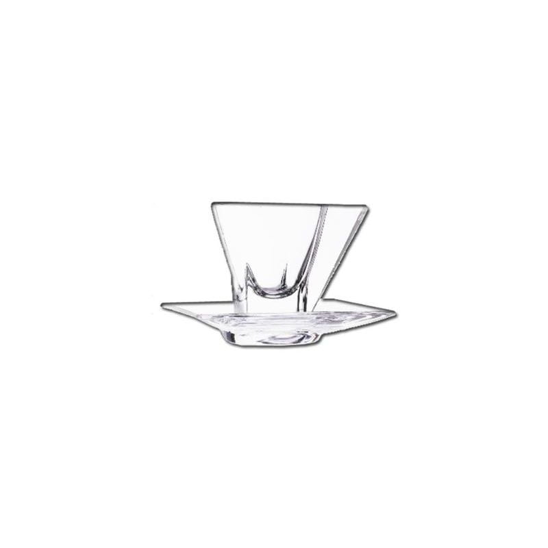MIBRICOTIENDA cristal fusion set 2 tacita+plato espresso 23770020006 barato