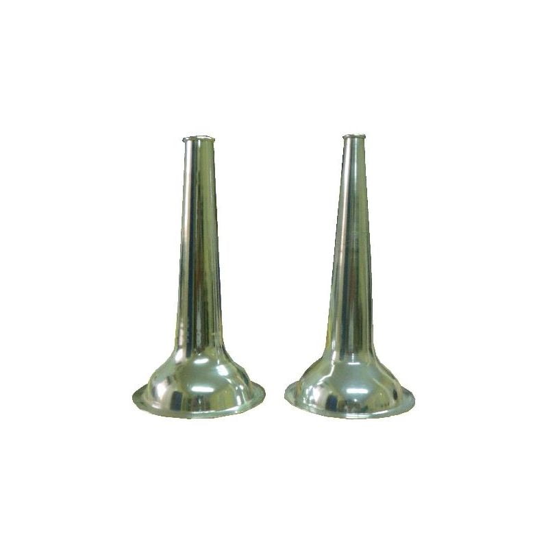 MIBRICOTIENDA garhe embudo aluminio largo inox 1-2 maquina 32 03415 barato