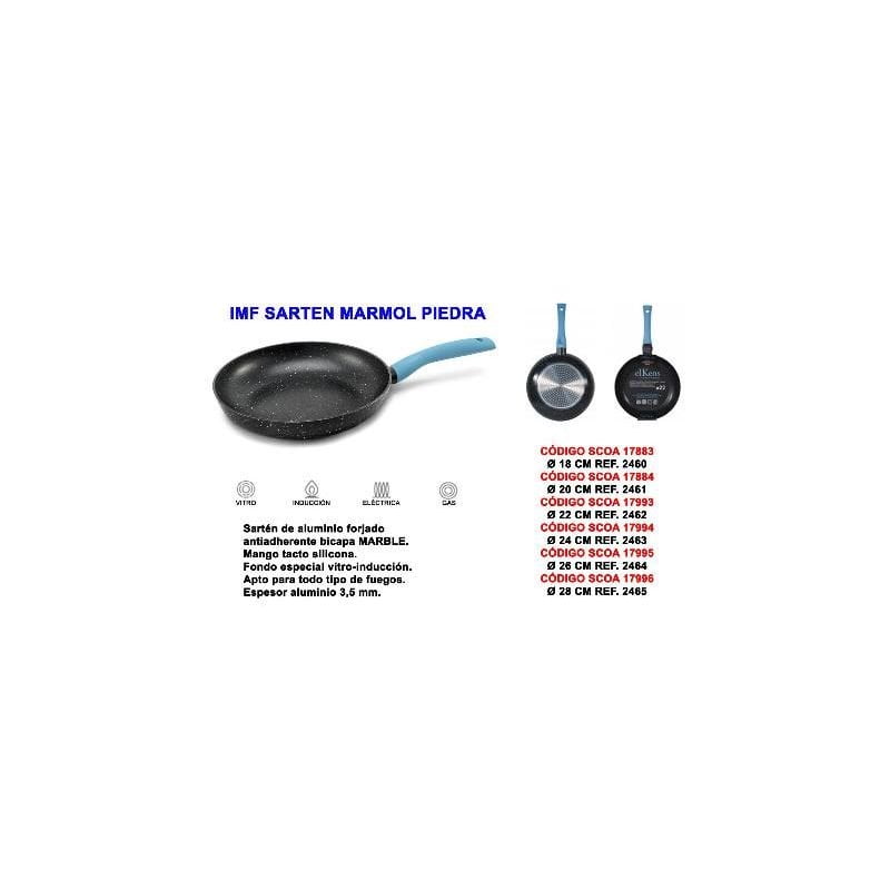 MIBRICOTIENDA imf sarten marmol piedra 24 cm ref 2463 barato