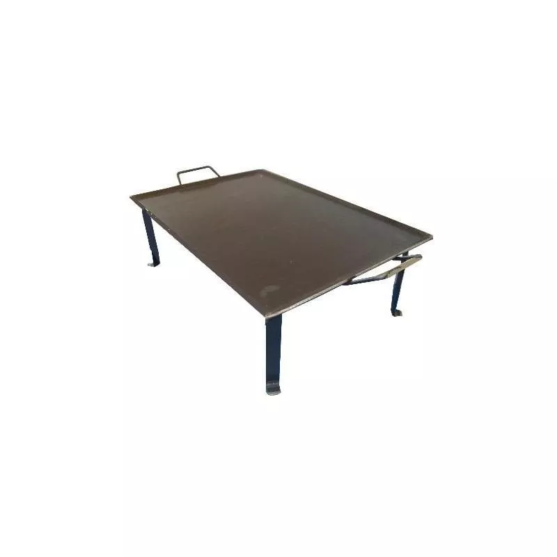 Mibricotienda Plancha Asar Acero 4 Mm+2 Asas Metal+Patas Sin Vertegrasas 50X33 En Oferta Mibricotienda Plancha Asar Acero 4 Mm+2 Asas Metal+Patas Sin Vertegrasas 50X33 Barato