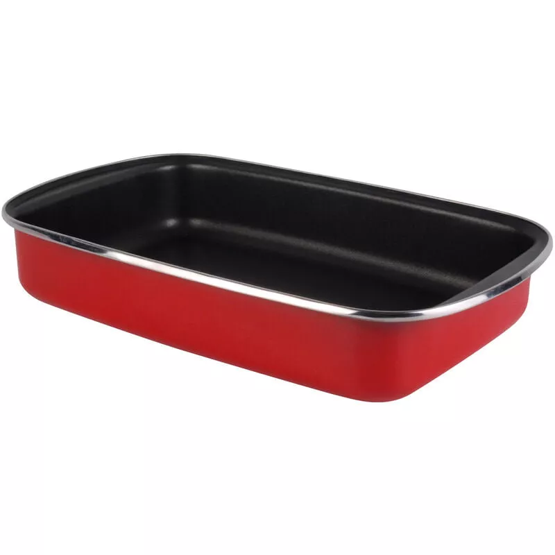 Magefesa Praga Lasagnera 30, Acero Esmaltado Vitrificado, En Granate, Inducción Y Lavavajillas En Oferta Magefesa Praga Lasagnera 30