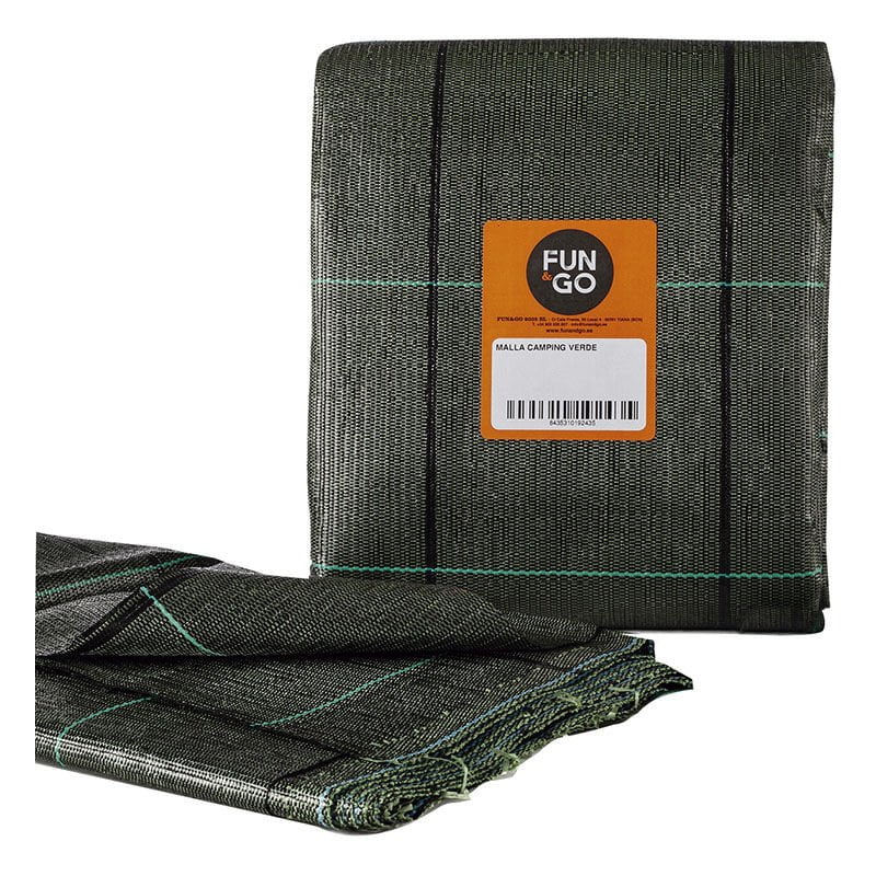 Malla Suelo Camping Verde. 3X6 barato