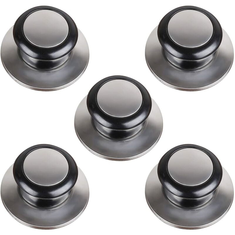 Mango de tapa de repuesto universal - 5 piezas Perillas de repuesto para tapa de olla Tapas de olla resistentes al calor Perilla de repuesto Manija barato