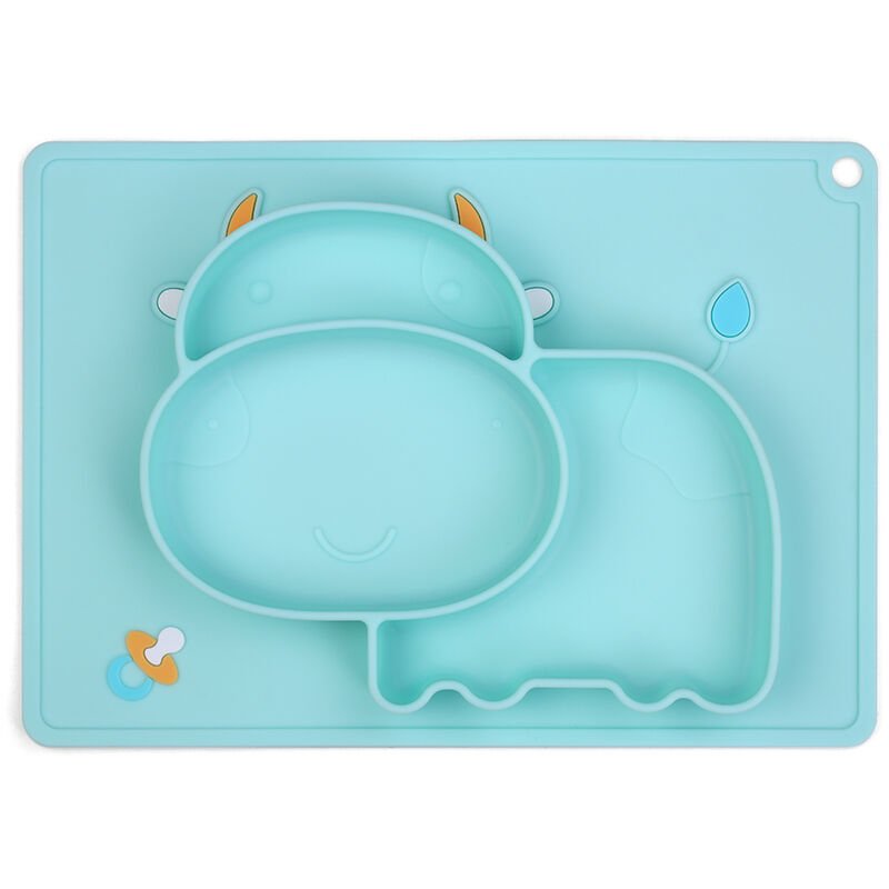 Mantel individual de silicona de una pieza