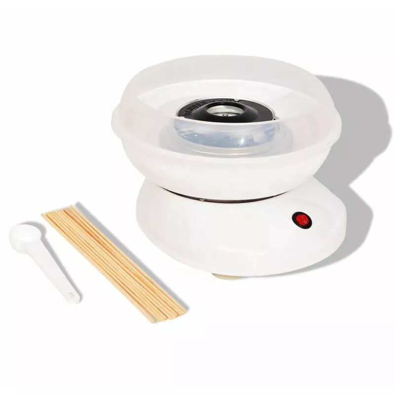 Máquina De Algodón De Azúcar 480 W Blanca - Blanco - Youthup En Oferta Máquina De Algodón De Azúcar 480 W Blanca - Blanco - Youthup Barato