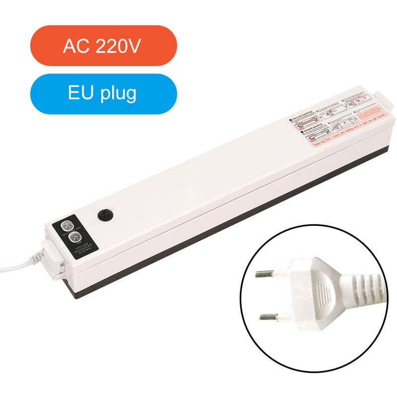 Maquina selladora al vacio Sellado automatico de aire al vacio con 10 bolsas Control tactil Sellador de alimentos LED Luces indicadoras para la barato